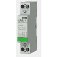 Inštalacijski kontaktor Iskra 25A IKD225-20 2NO  24V AC/DC 1M  