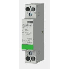 Inštalacijski kontaktor Iskra 32A IKD232-11 1NO 1NC  24V AC/DC 1M 