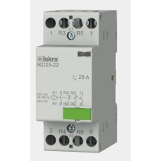 Inštalacijski kontaktor Iskra 25A  IKD25-22 2NO+2NC 230V AC/DC 2M