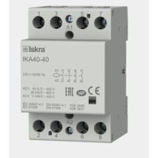Inštalacijski kontaktor Iskra 40A  IKA40-40 4NO 230V 50Hz