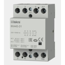 Inštalacijski kontaktor Iskra 40A IKA 40-31 4NO 230V 50Hz